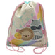 Sac de sport enfant Kawanimals Forest 39 cm avec design coloré sur fond blanc