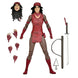 Figurine articulée Karai Ultimate 18cm vue de face avec détails précis