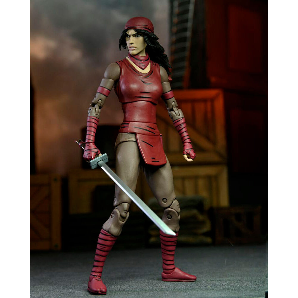 Vue arrière de la figurine Karai Ultimate montrant la finition soignée
