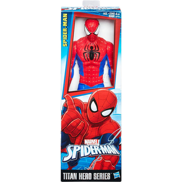 Figurine Spiderman Titan Hero de 30cm en position dynamique avec détails réalistes Marvel