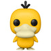 Vue rapprochée de la figurine Psyduck Funko POP avec détails soignés et couleurs vives.