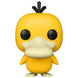 Vue rapprochée de la figurine Psyduck Funko POP avec détails soignés et couleurs vives.