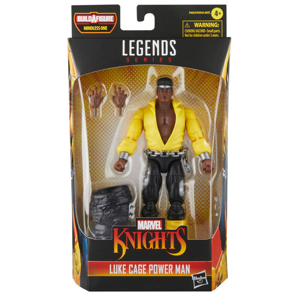 Figurine Luke Cage en position dynamique avec détails réalistes et accessoires inclus