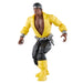Image rapprochée des textures et finitions sur la figurine Bullseye Marvel Legends