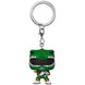 Porte-clés Pocket POP Power Rangers Ranger Vert édition 30e anniversaire FUNKO avec détail précis du costume