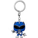 Porte-clés Funko Pocket POP Power Rangers édition 30e anniversaire avec le Blue Ranger en figurine miniature