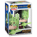 Packaging de la figurine Funko POP Yuno Esprit du Zéphyr Black Clover avec fenêtre transparente et illustrations colorées.