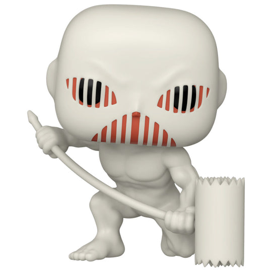 Figurine POP Funko War Hammer Titan de 15 cm vue de face avec détails précis de la tête et des mains