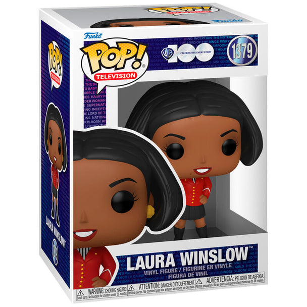 Figurine Funko POP Laura Winslow Family Matters en vinyle de 9 cm dans sa boîte vitrine édition Warner Bros 100th