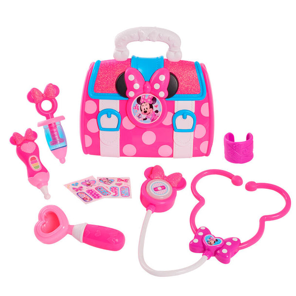 Set de docteur Disney Minnie avec accessoires colorés pour enfants de plus de 3 ans