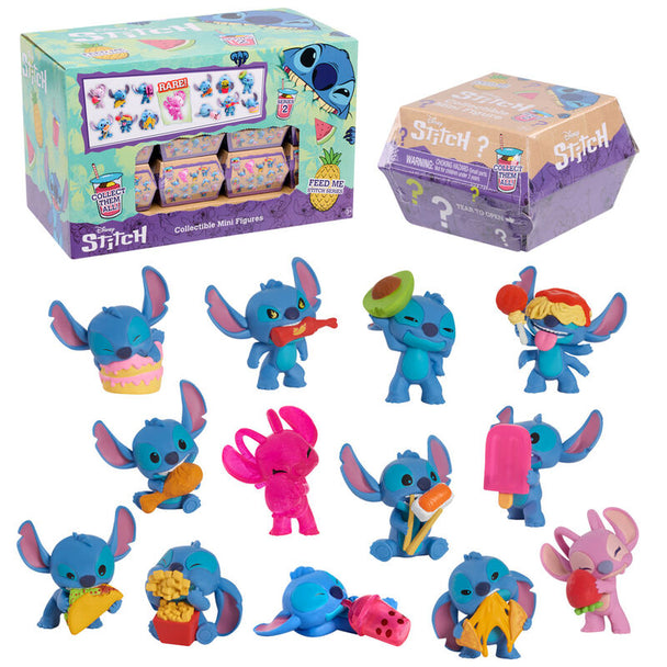 Gros plan sur la figurine Stitch parfumée à la fraise montrant les détails de la peinture