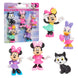 Zoom sur la figurine Minnie Mouse du set JUST PLAY montrant les détails précis et la qualité de fabrication