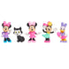 Emballage du set de figurines Disney Minnie JUST PLAY avec illustrations et informations produit visibles