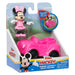 Ensemble de figurines Mickey et Minnie sur fond blanc, montrant les détails colorés