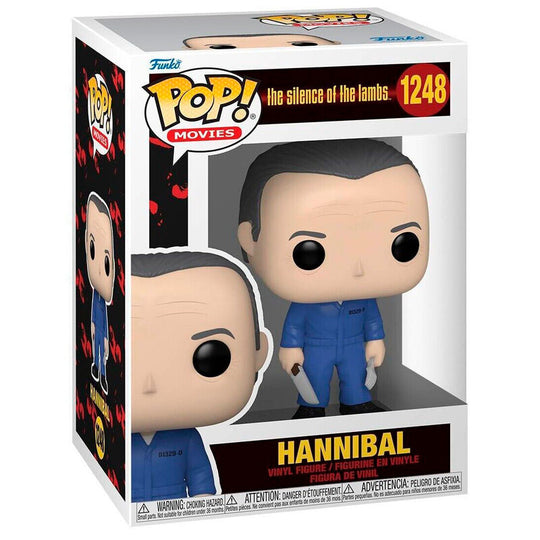 Boîte vitrine de la figurine Funko POP Hannibal Lecter avec design officiel et protection transparente