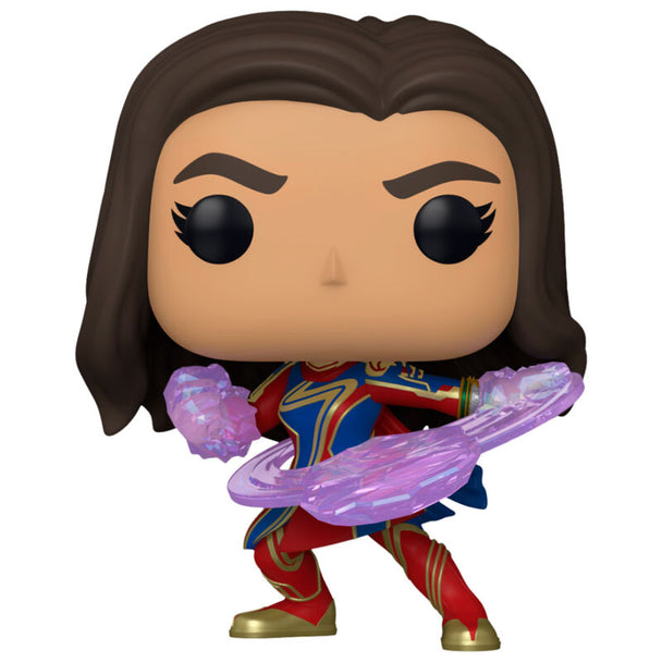 Figurine Funko POP Ms Marvel en vinyl de 9cm avec détails précis et couleurs vives