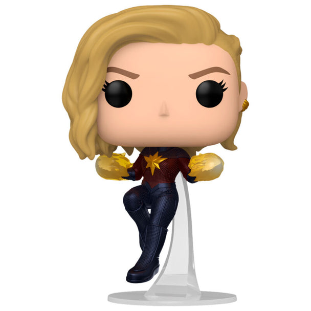 Figurine Funko POP Captain Marvel MarvelS en vinyle de 9 cm dans sa boîte vitrine transparente