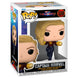 Vue rapprochée de la figurine Funko POP Captain Marvel MarvelS montrant les détails du costume et du visage