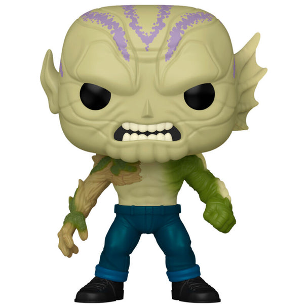 Figurine Funko POP Marvel Secret Invasion Gravik en vinyle de 9 cm dans sa boîte vitrine transparente, vue de face