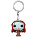 Porte-clés Funko Pocket POP Sally 30e anniversaire Nightmare Before Christmas vue de face avec détails colorés