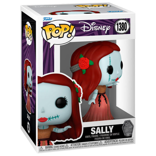 Figurine Funko POP Sally 9 cm édition 30e anniversaire de L'Étrange Noël de Monsieur Jack dans sa boîte vitrine