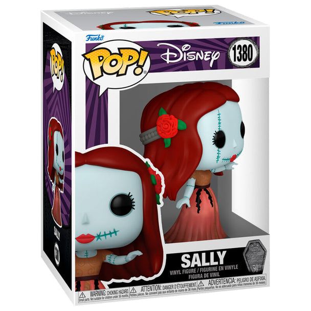 Figurine Funko POP Sally 9 cm édition 30e anniversaire de L'Étrange Noël de Monsieur Jack dans sa boîte vitrine