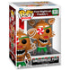 Détail de la figurine Funko POP Holiday Gingerbread Foxy avec son design festif en pain d'épices sur fond blanc