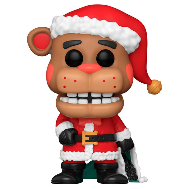 Figurine Funko POP Santa Freddy 9 cm en vinyle dans sa boîte fenêtre édition Five Nights at Freddy's
