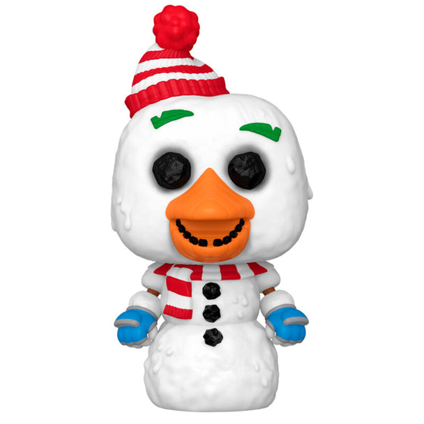 Figurine Funko POP Holiday Snow Chica de Five Nights at Freddy's en vinyle de 9 cm dans sa boîte vitrine transparente