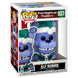 Figurine Funko POP Bonnie en costume d'elfe de Noël Five Nights at Freddy's vue de face dans sa boîte vitrine