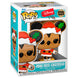 Vue rapprochée de la figurine Funko POP Minnie Mouse Pain d'Épices en vinyle de 9 cm, édition Disney Holiday.