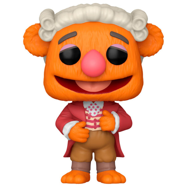 Figurine Funko POP Fozziwig de Disney The Muppet Christmas Carol en vinyle de 9 cm dans sa boîte cadeau avec fenêtre