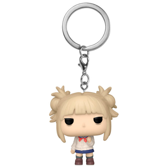 Porte-clés Pocket POP Himiko Toga de My Hero Academia par FUNKO, figurine miniature détaillée avec attache pour clés.
