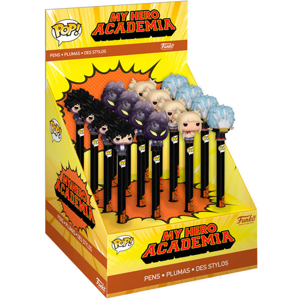 Pen topper FUNKO My Hero Academia représentant un personnage emblématique du manga, parfait pour décorer un stylo.