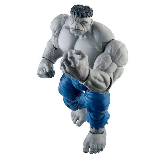 Ensemble des figurines Hulk et Dr. Bruce Banner posées côte à côte sur fond blanc