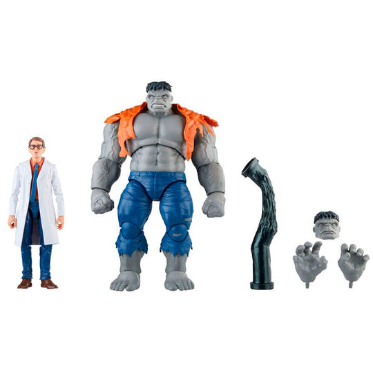 Figurine articulée Gray Hulk Marvel Avengers de 15 cm avec détails réalistes