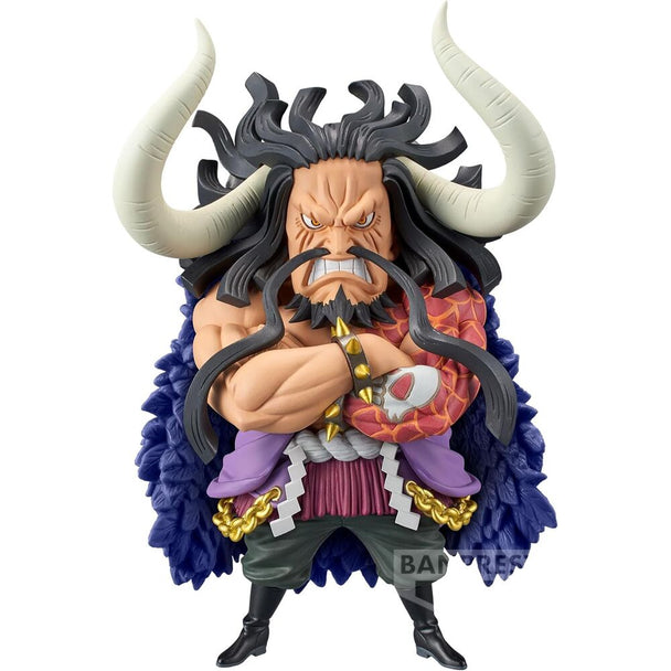 Figurine Kaido of the Beast One Piece 13cm vue de face avec détails précis et couleurs vives