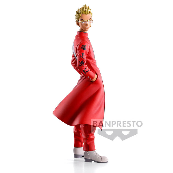 Figurine Tetta Kisaki Tokyo Revengers 16cm vue de face avec détails soignés