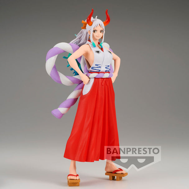 Figurine Yamato One Piece 22cm vue de face avec détails précis et couleurs vives