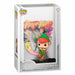 Vue latérale de la figurine POP Disney Peter Pan et Clochette, montrant les détails colorés et le design soigné