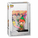 Vue latérale de la figurine POP Disney Peter Pan et Clochette, montrant les détails colorés et le design soigné