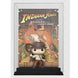 Vue latérale de la figurine POP Indiana Jones montrant les détails du costume et accessoires