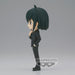 Photo rapprochée du visage expressif de la figurine Spy X Family Yuri Briar Q Posket