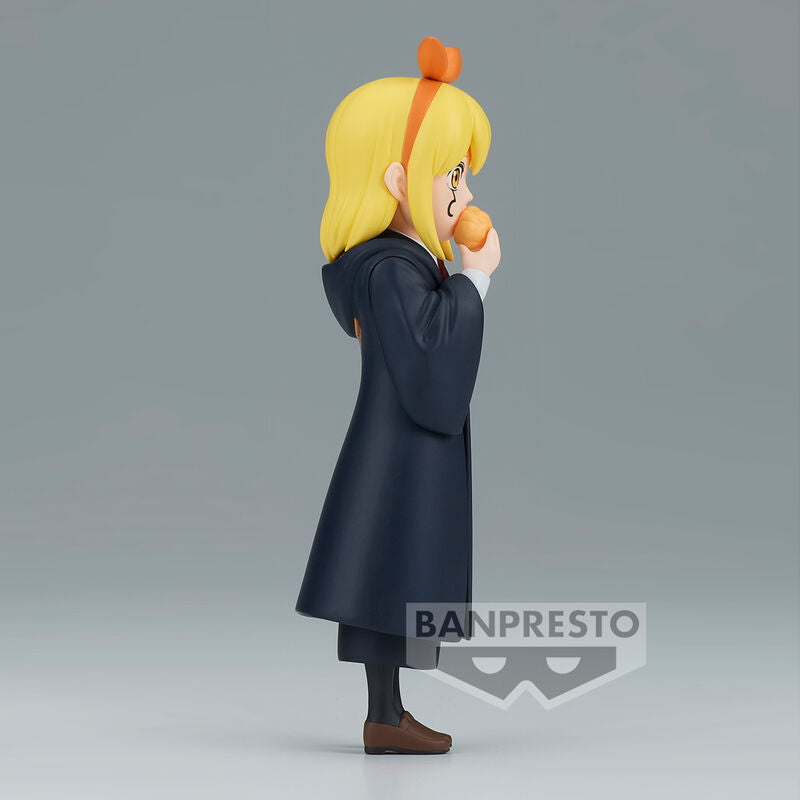 Vue arrière de la figurine Lemon Irvine, illustrant la qualité de la peinture et la posture dynamique