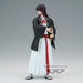 Vue rapprochée des détails sculptés et peinture soignée de la figurine BANPRESTO Hells Paradise
