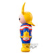 Vue arrière de la figurine All Might Sofvimates 12cm mettant en valeur la cape et les finitions soignées