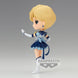 Vue latérale de la figurine Sailor Uranus Eternal Sailor Moon avec couleurs vives et finition soignée