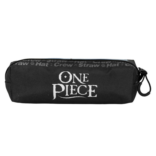 Zoom sur la fermeture éclair robuste de la trousse One Piece Pirates KARACTERMANIA
