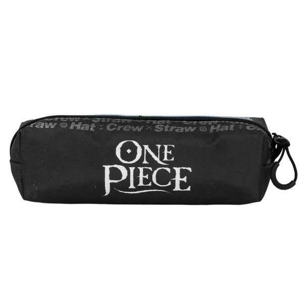 Zoom sur la fermeture éclair robuste de la trousse One Piece Pirates KARACTERMANIA
