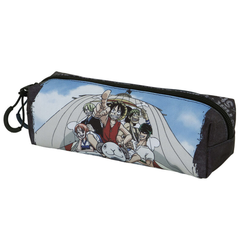 Trousse One Piece Pirates KARACTERMANIA ouverte montrant l'intérieur spacieux et compartiments